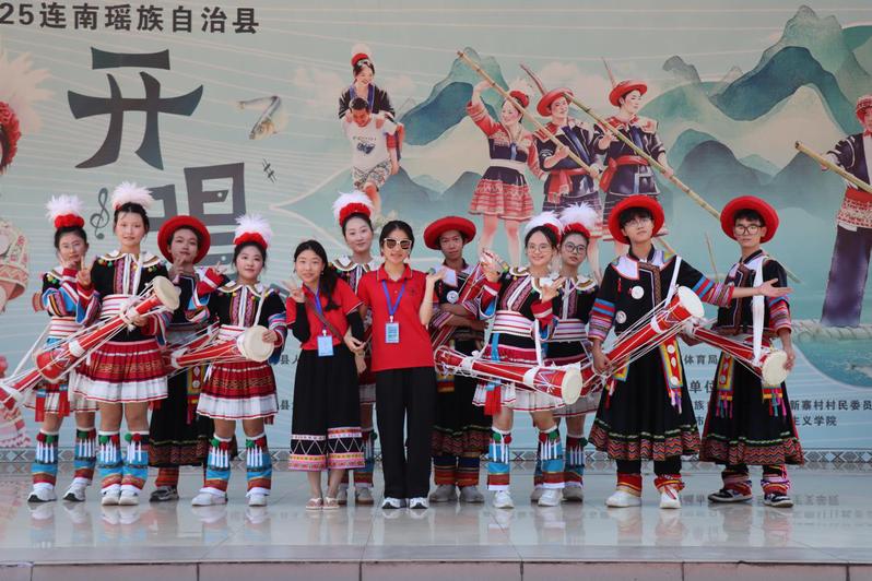【城理青年行】马克思主义学院粤力笃行青年团助力“七月七”开唱节  赴连南大麦山镇开展文化服务活动